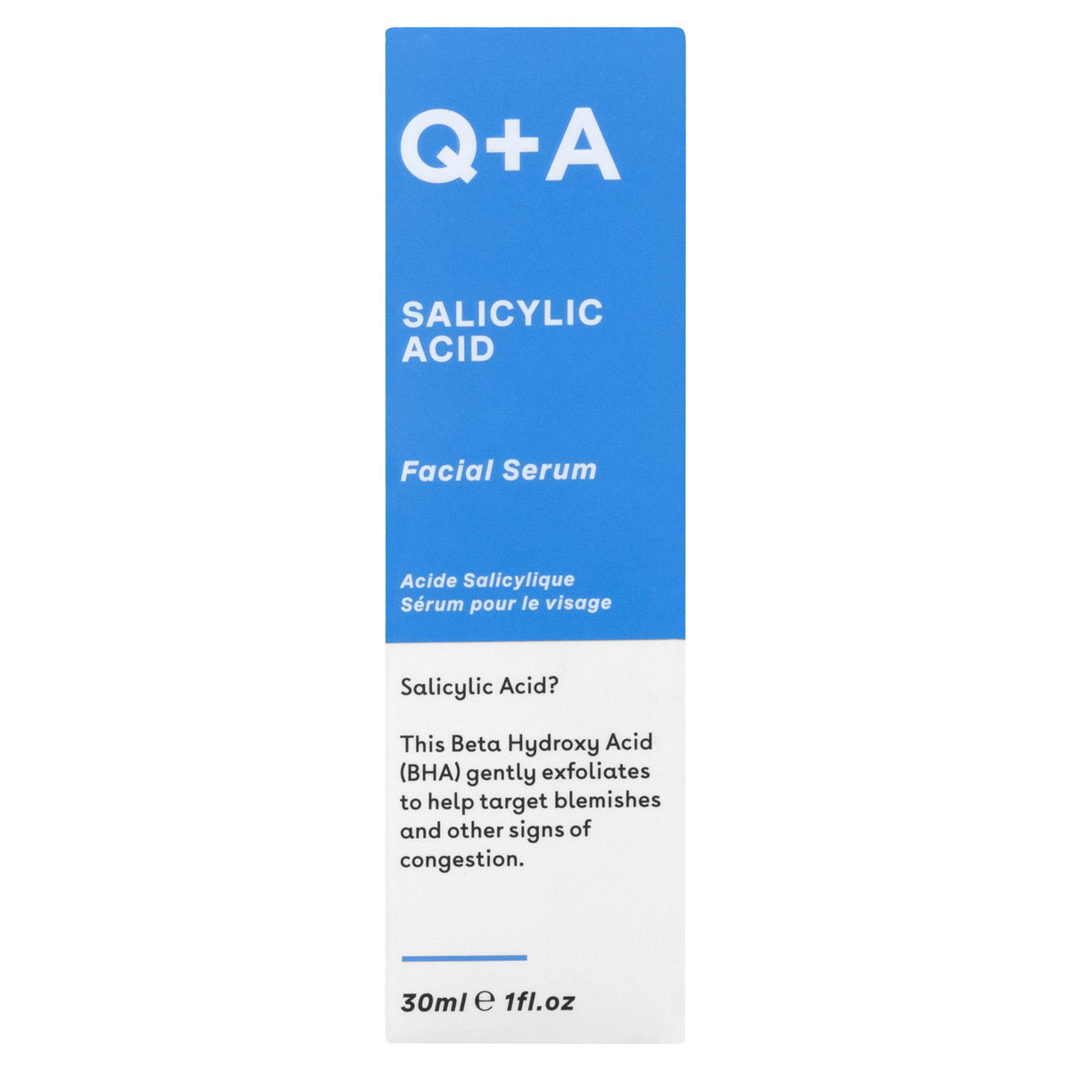 Q+A Salicylic Acid Serum 30ml - British product