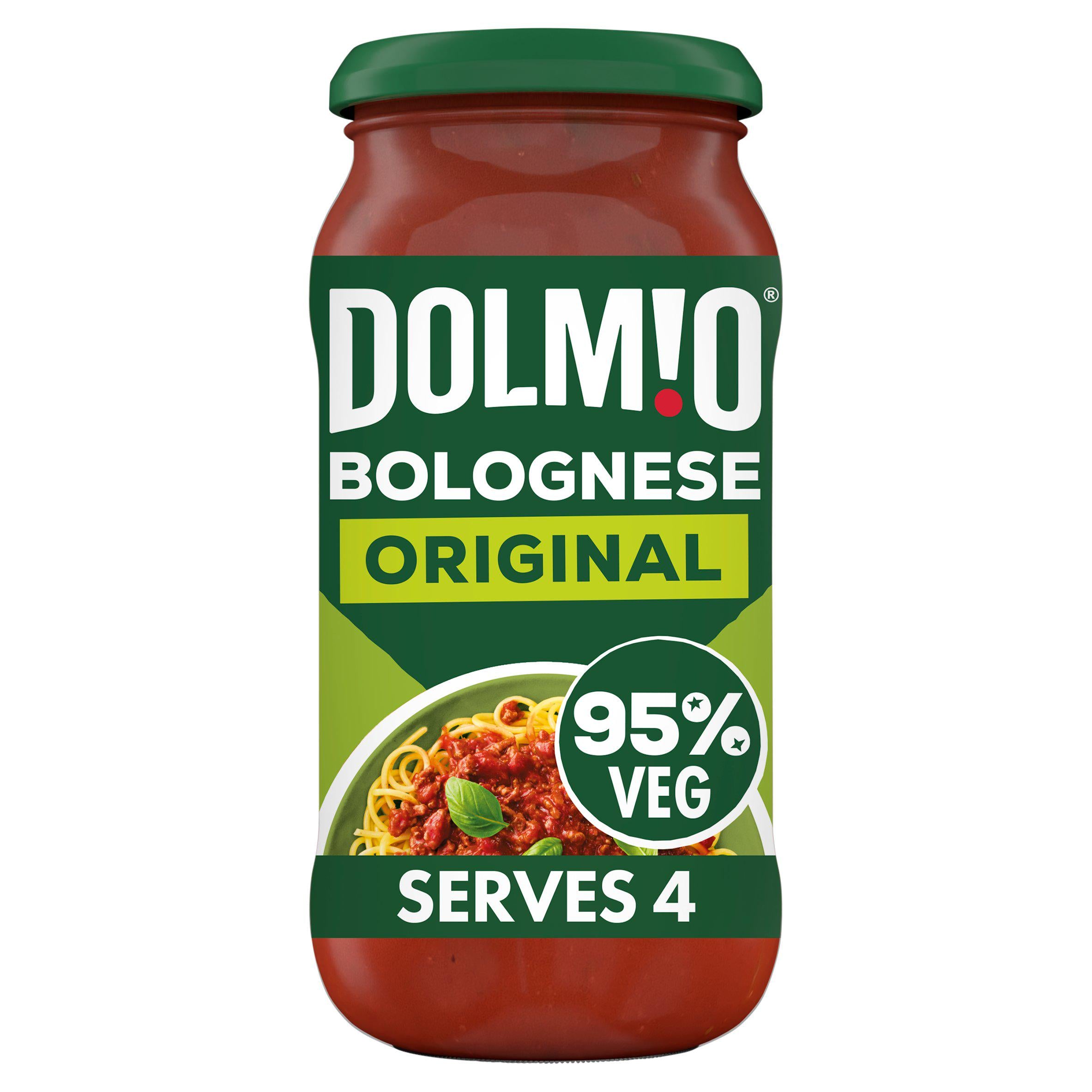 Dolmio Original Bolognese pasta sauce 450g, imported from the UK