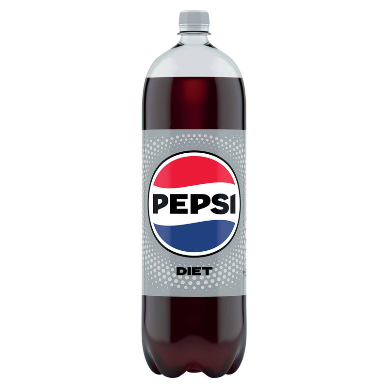 Pepsi Diet Cola bottle 2L, imported from the UK