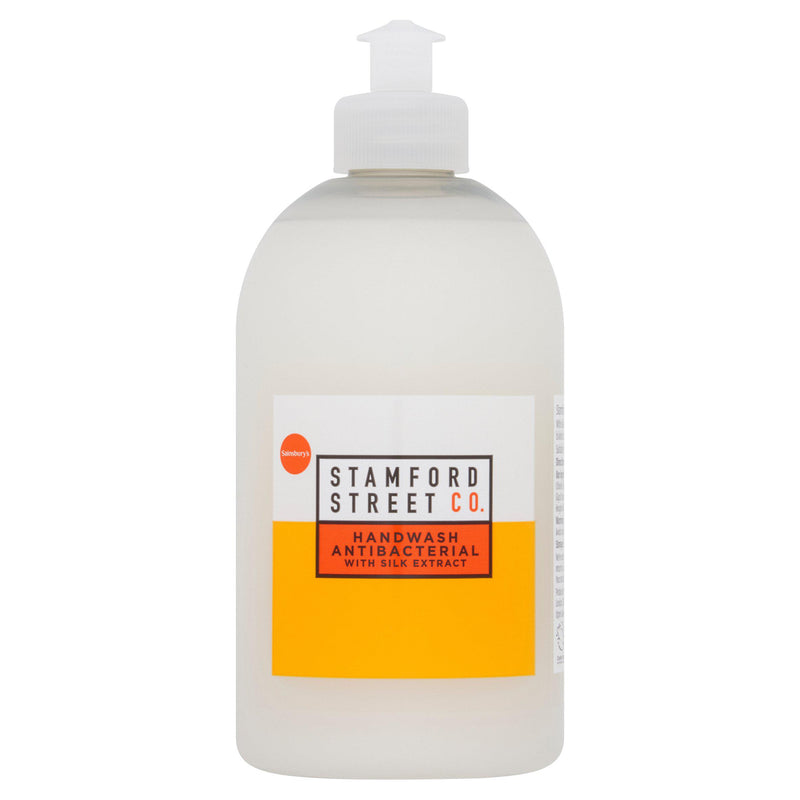 Stamford Street antibacterial handwash with silk extract 500ml - British product