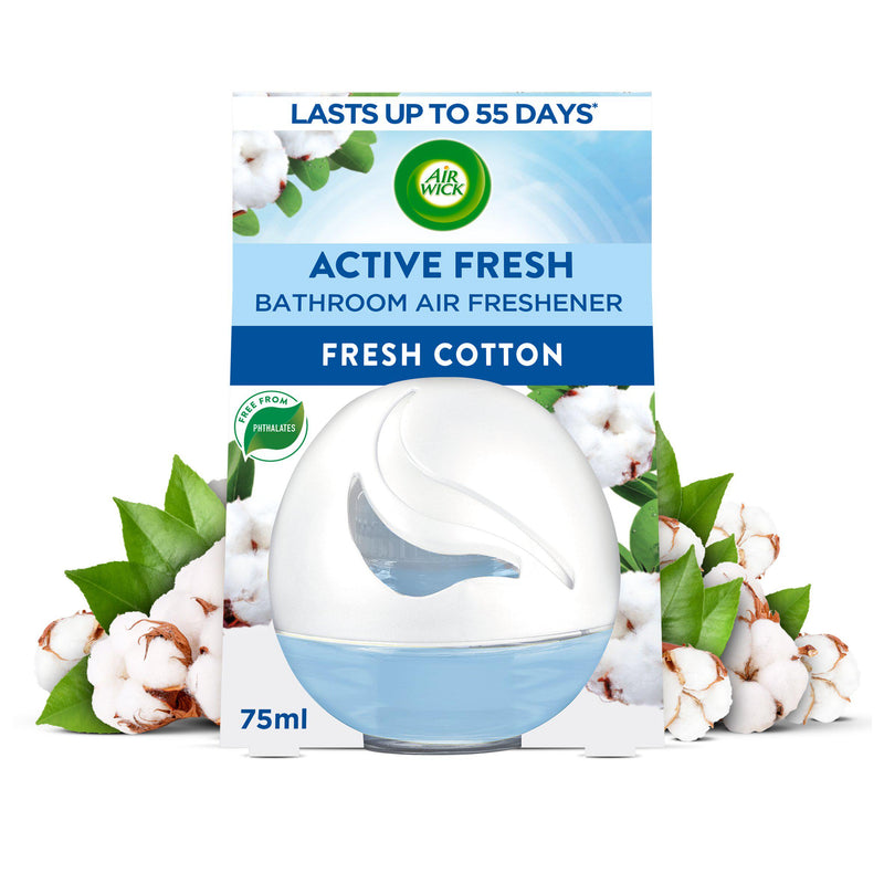 Air Wick gel air freshener Fresh Cotton 75ml - British product