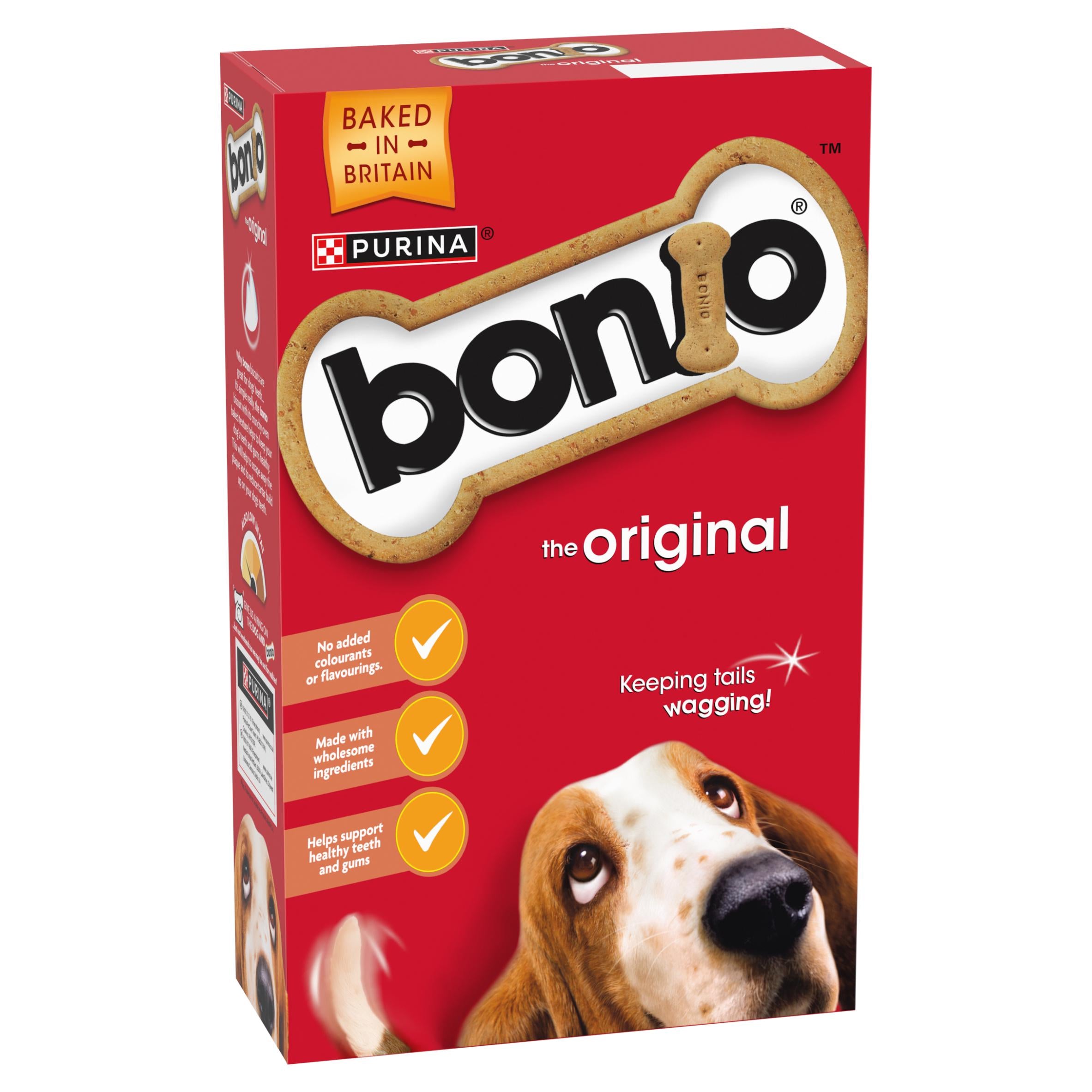 Bonio original dog biscuits 1.2kg - British product