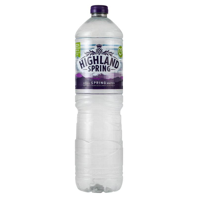 Highland Spring Still Water 1.5L - British product