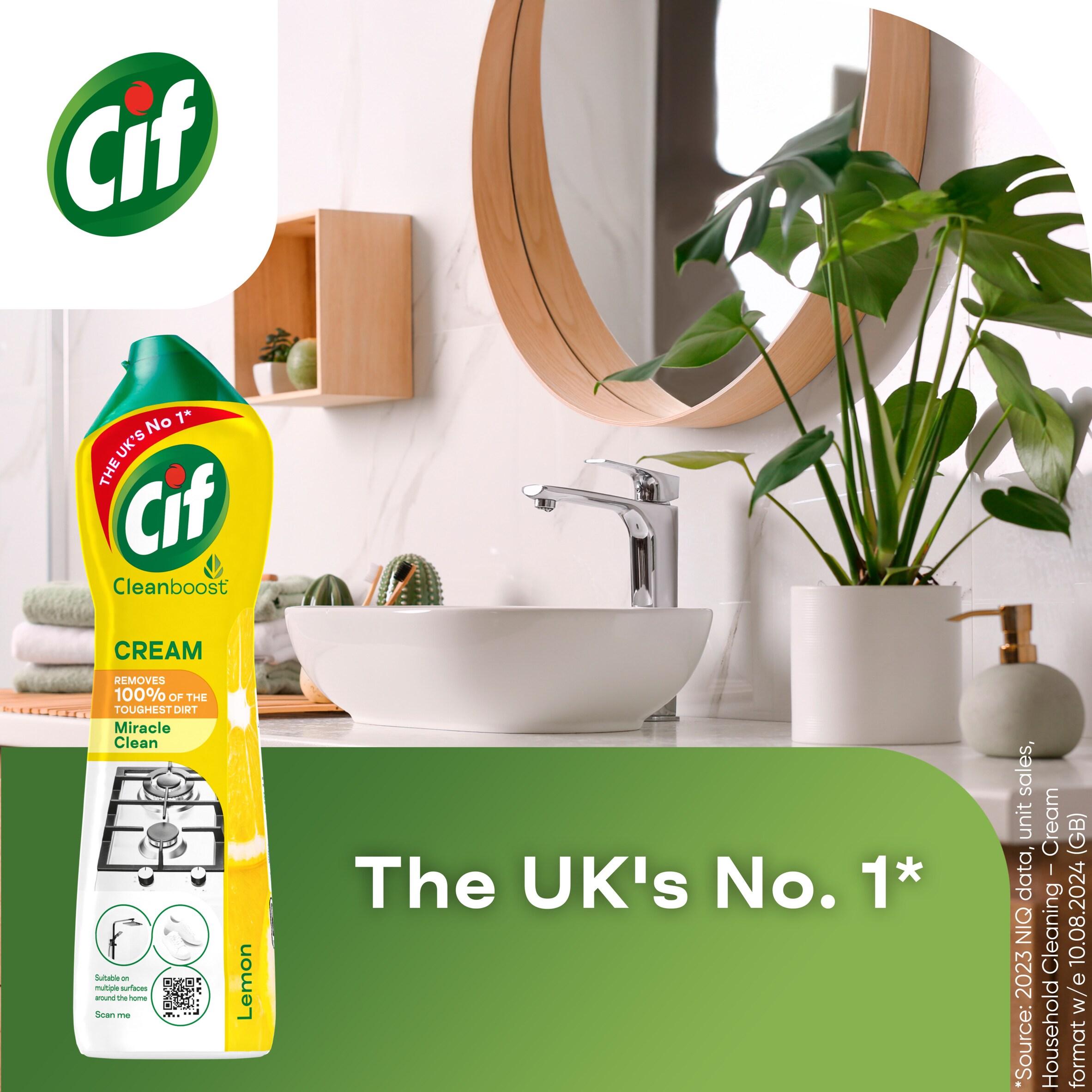 Cif lemon cream cleaner 500ml (British brand)