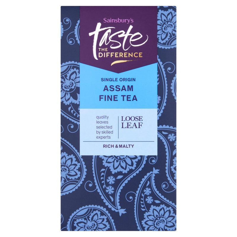 Sainsbury's Assam loose leaf tea 125g, UK version