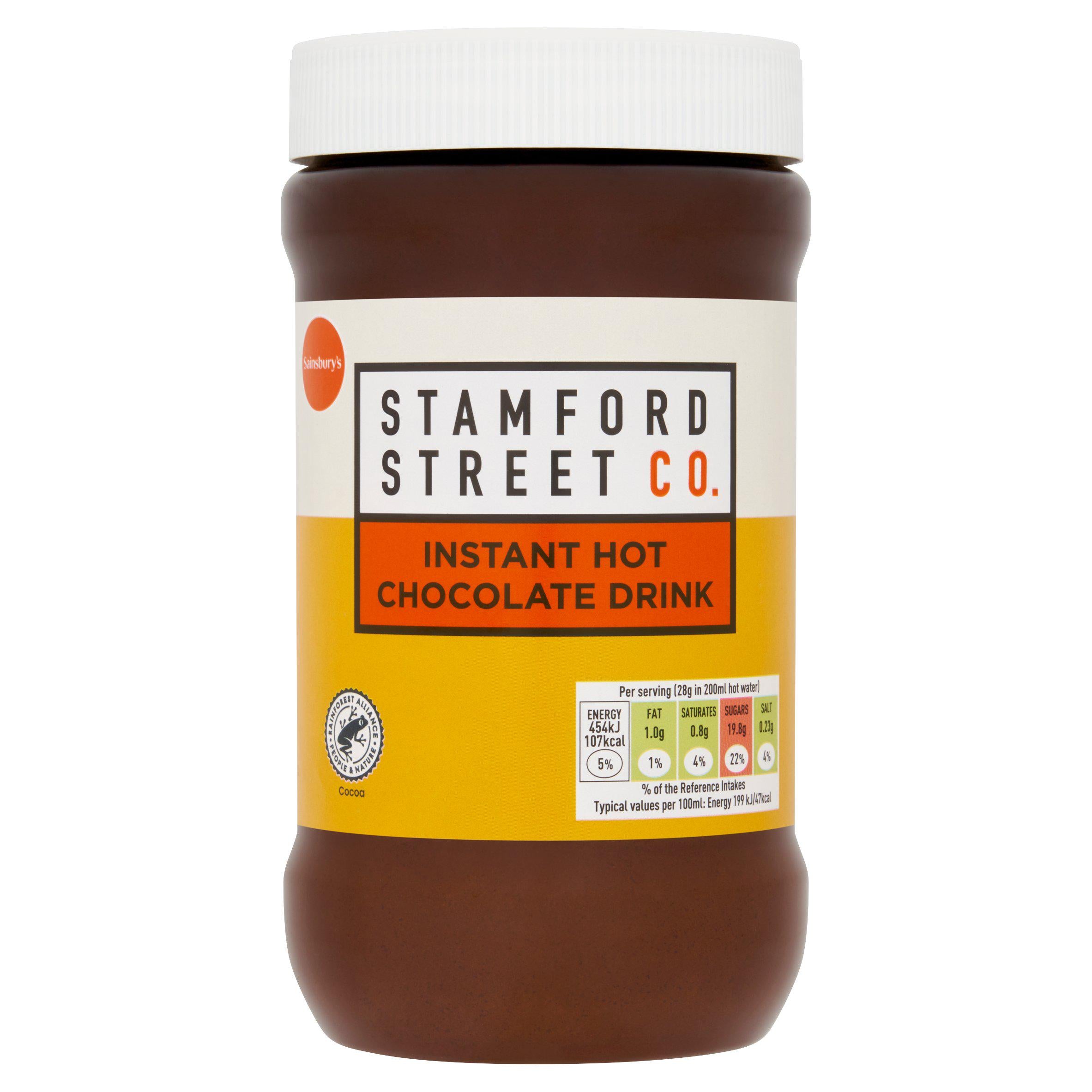 Stamford Street Co instant hot chocolate drink 400g, UK version