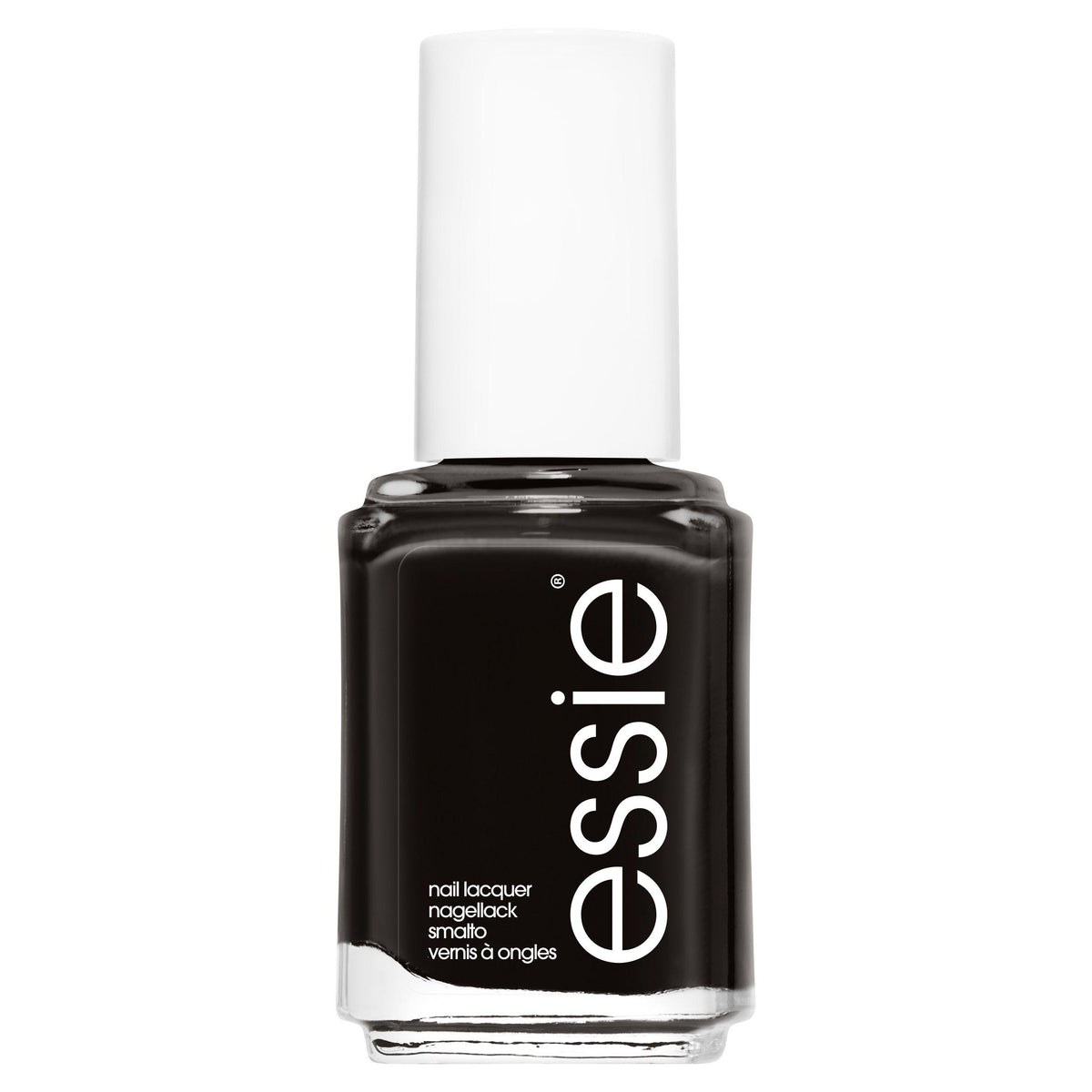 Essie Licorice dark black nail polish 13.5ml, imported from the UK
