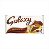 Galaxy smooth milk chocolate block bar 180g (British brand)