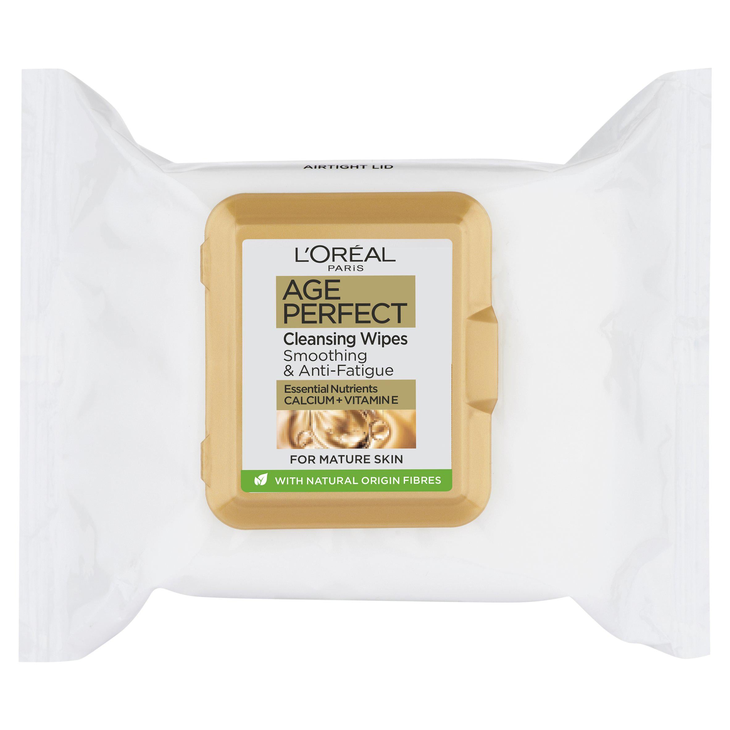L'Oréal Paris Age Perfect face wipes 25 pack - British product