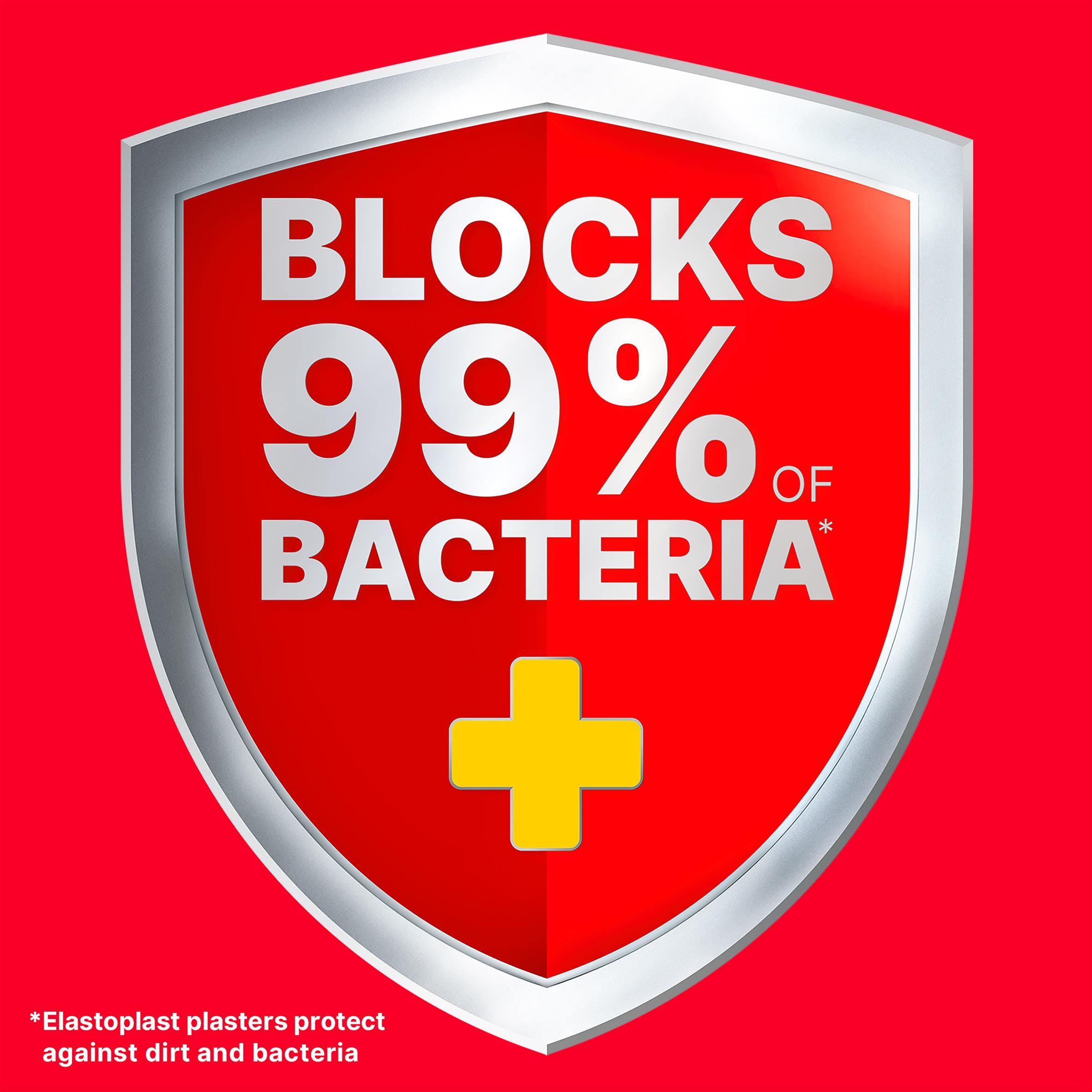 Elastoplast water resistant plasters 40 pack - British product