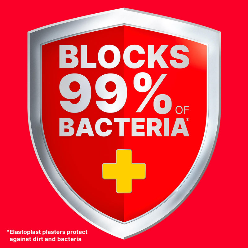 Elastoplast water resistant plasters 40 pack - British product