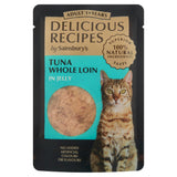 Sainsbury's cat food Tuna Whole Loin in Jelly 70g - British product
