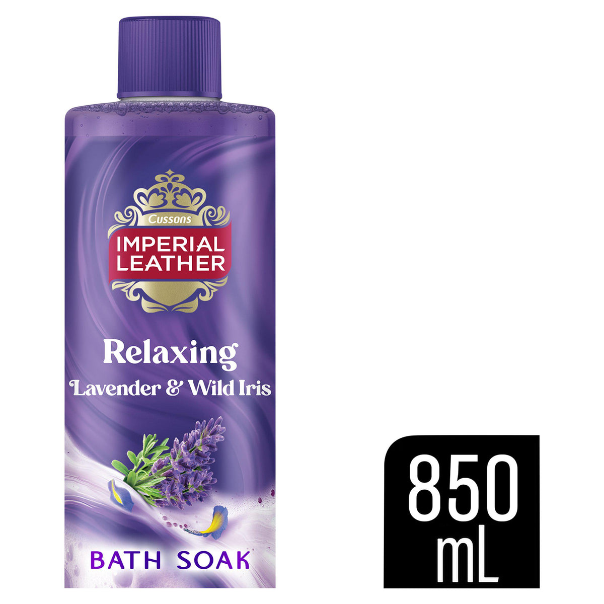 Imperial Leather Relaxing Bath Soak 850ml, imported from the UK
