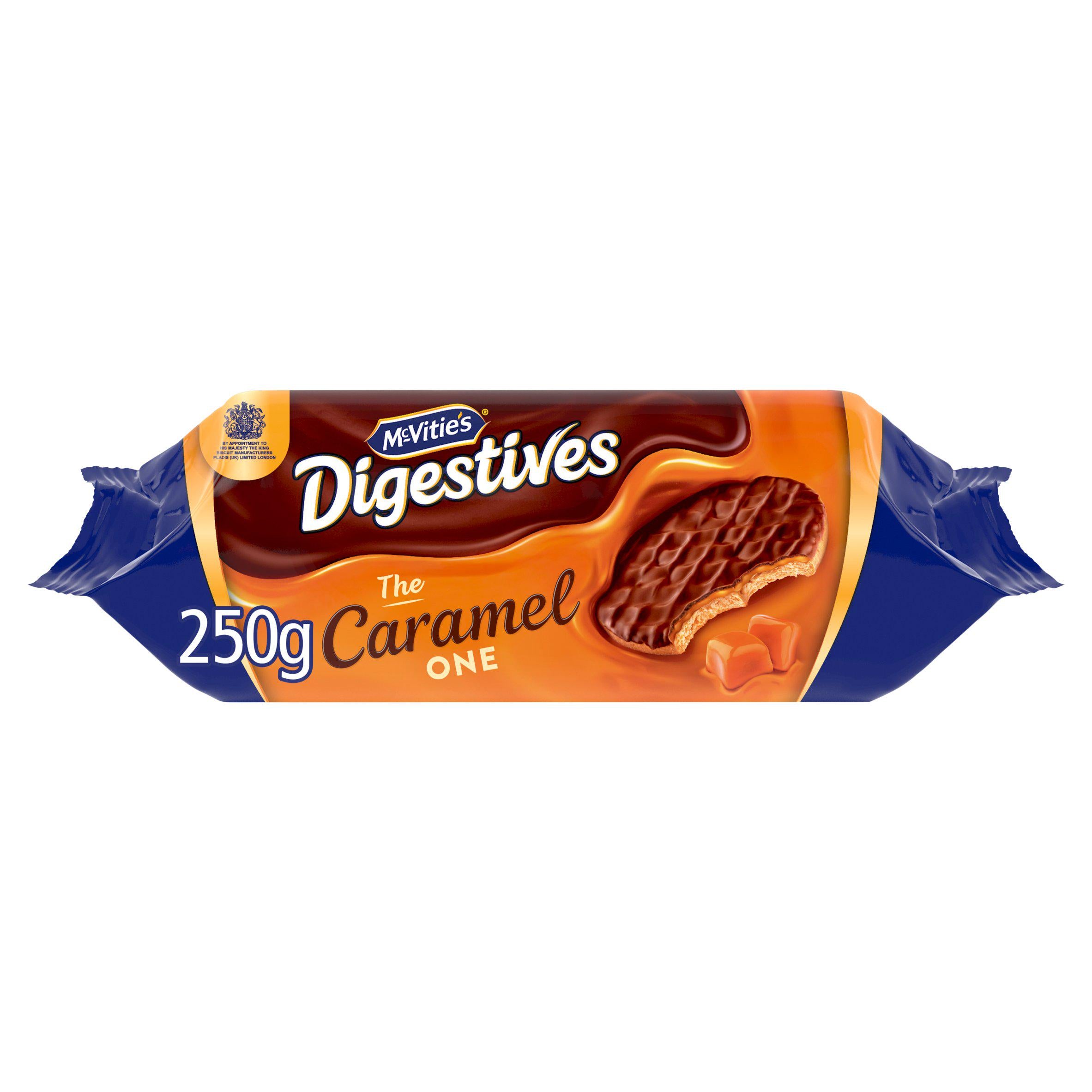 McVitie's milk chocolate caramel digestive biscuits 250g - British product
