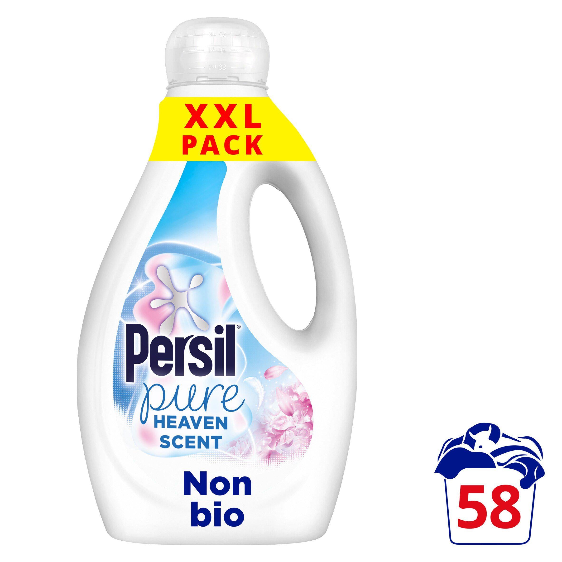 Persil laundry detergent non bio Pure Heaven 1.566L, imported from the UK