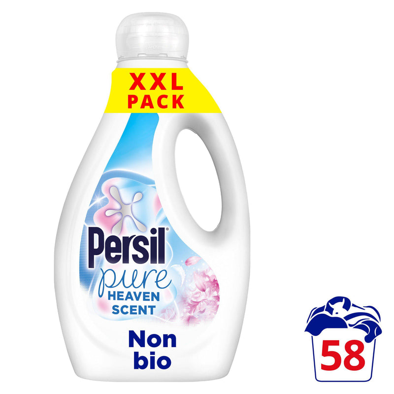 Persil laundry detergent non bio Pure Heaven 1.566L, imported from the UK