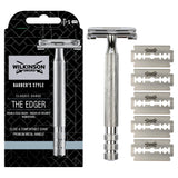 Wilkinson Sword double edge razor with 5 blade refills (British brand)