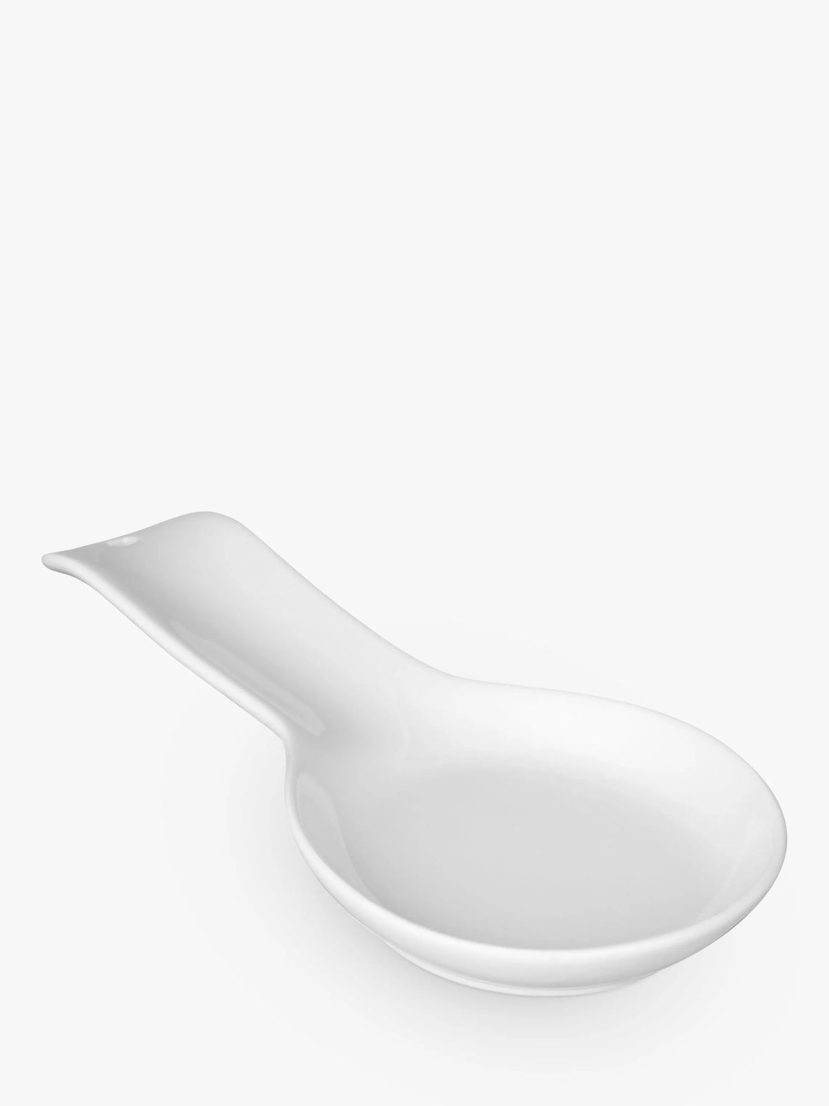 John Lewis porcelain spoon rest white - British product