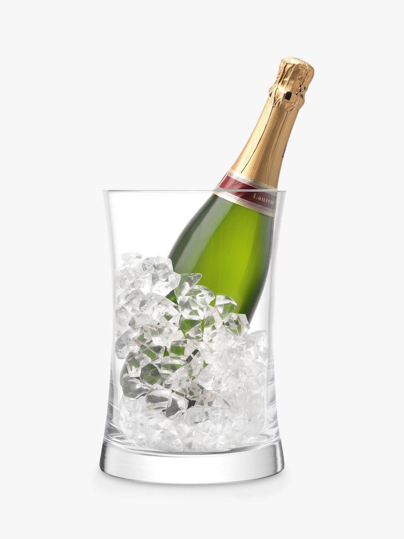 LSA International Moya Set of 6 Flutes and Champagne Bucket