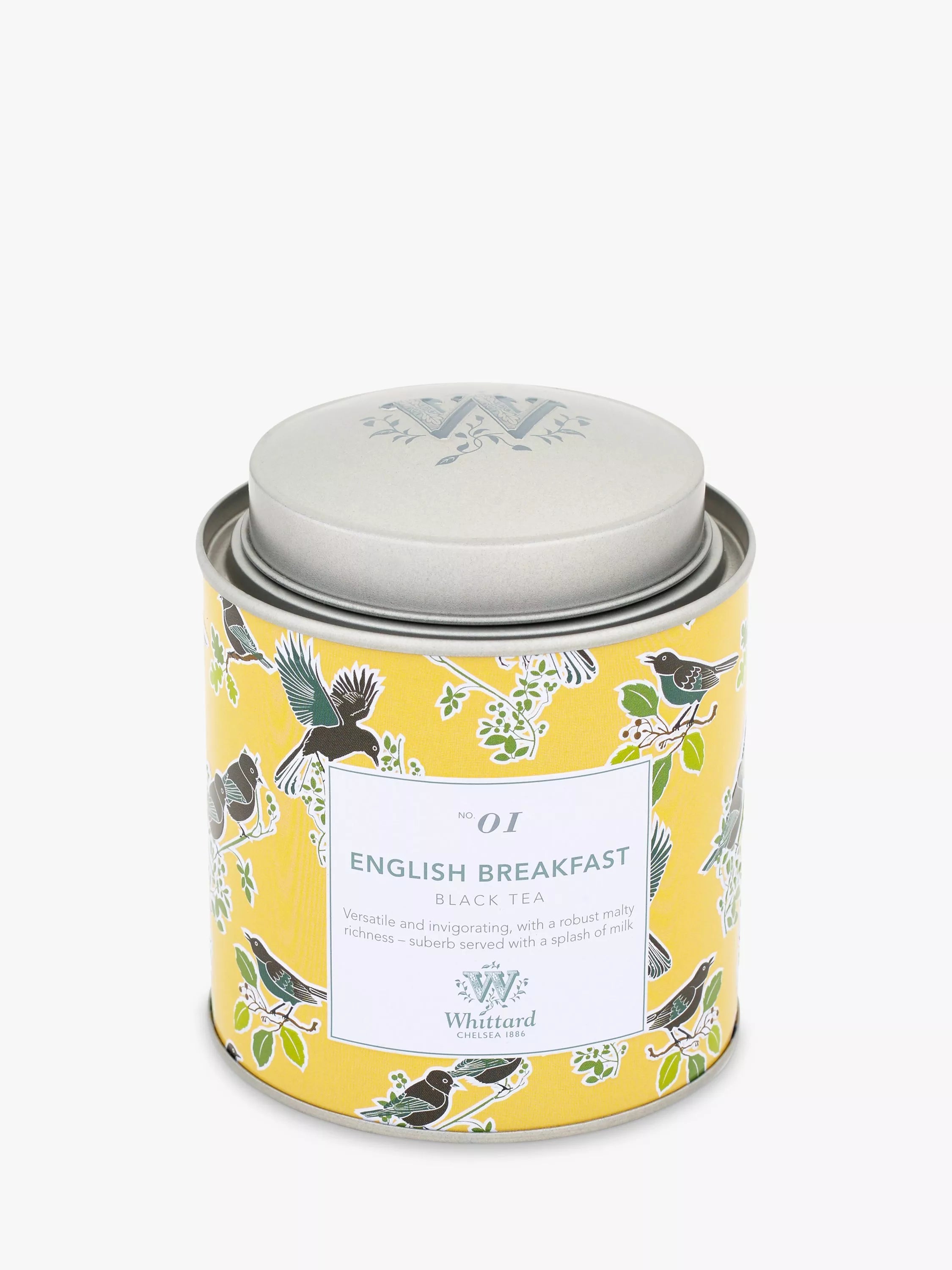 Whittard English Breakfast loose leaf tea with caddy 140g (British brand)