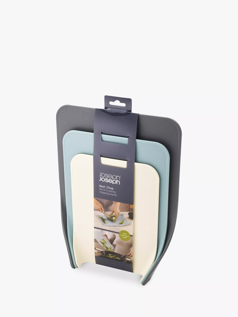 Joseph Joseph plastic chopping boards Opal set of 3, imported from the UK