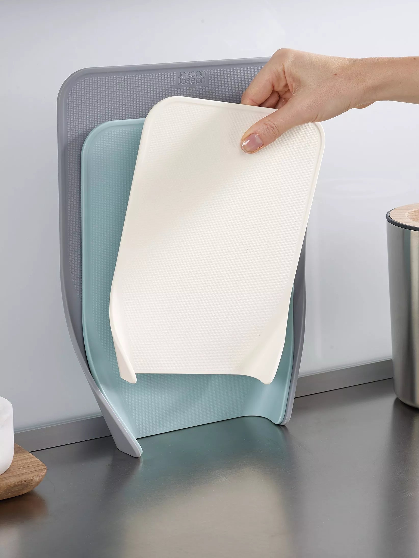Joseph Joseph plastic chopping boards Opal set of 3, imported from the UK