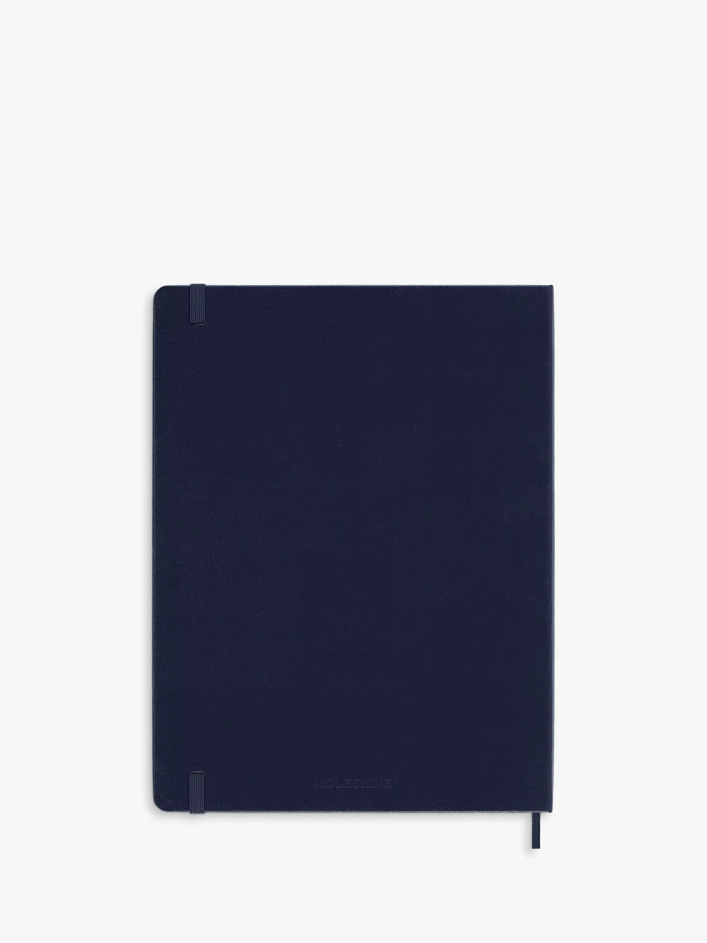 Moleskine extra large hard cover ruled notebook ocean blue, imported from the UK