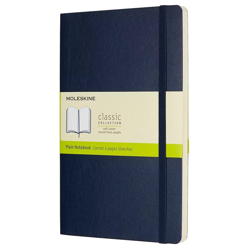 Moleskine large plain notebook 192 pages, imported from the UK