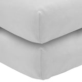 John Lewis Baby GOTS Organic Cotton Fitted Cotbed Sheet, Pack of 2