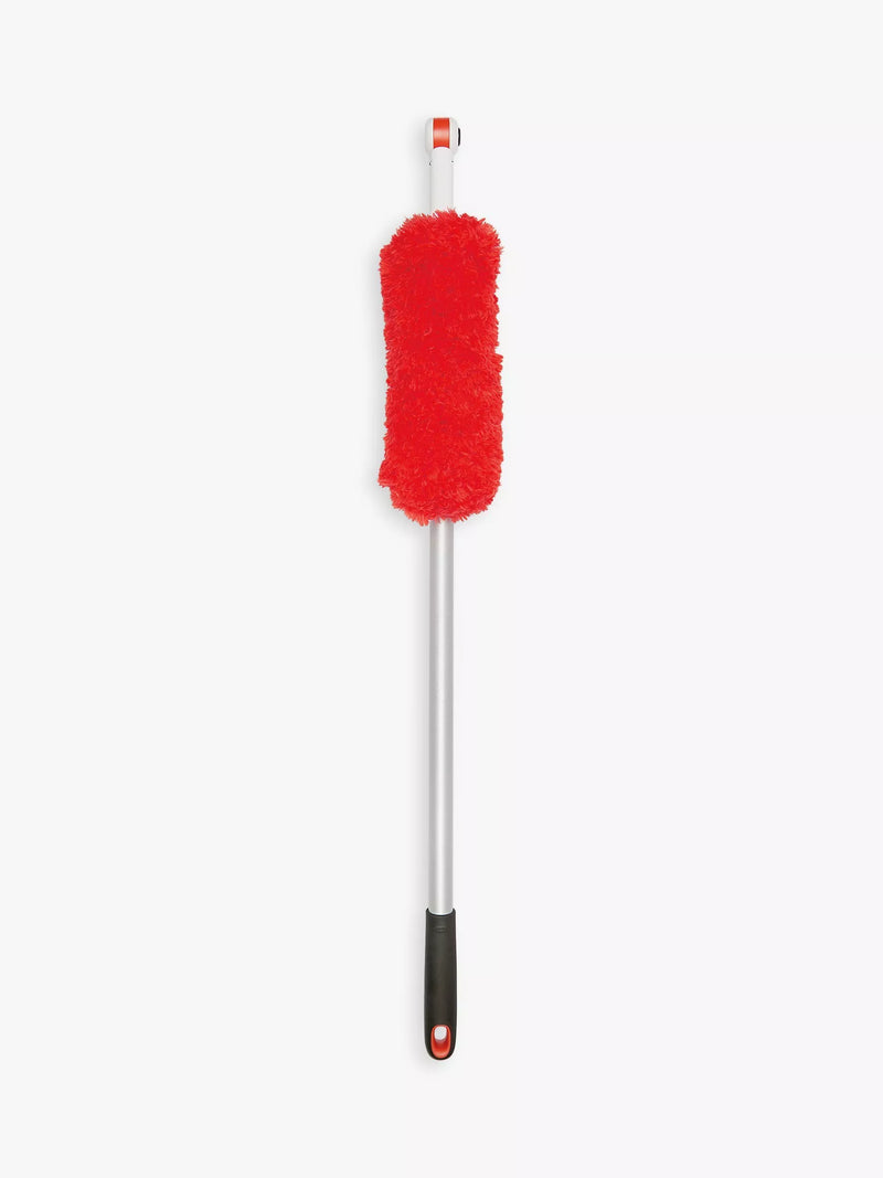 OXO Good Grips long reach duster with pivoting head, imported from the UK