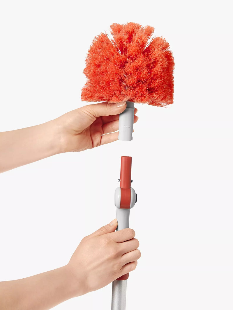 OXO Good Grips long reach duster with pivoting head, imported from the UK