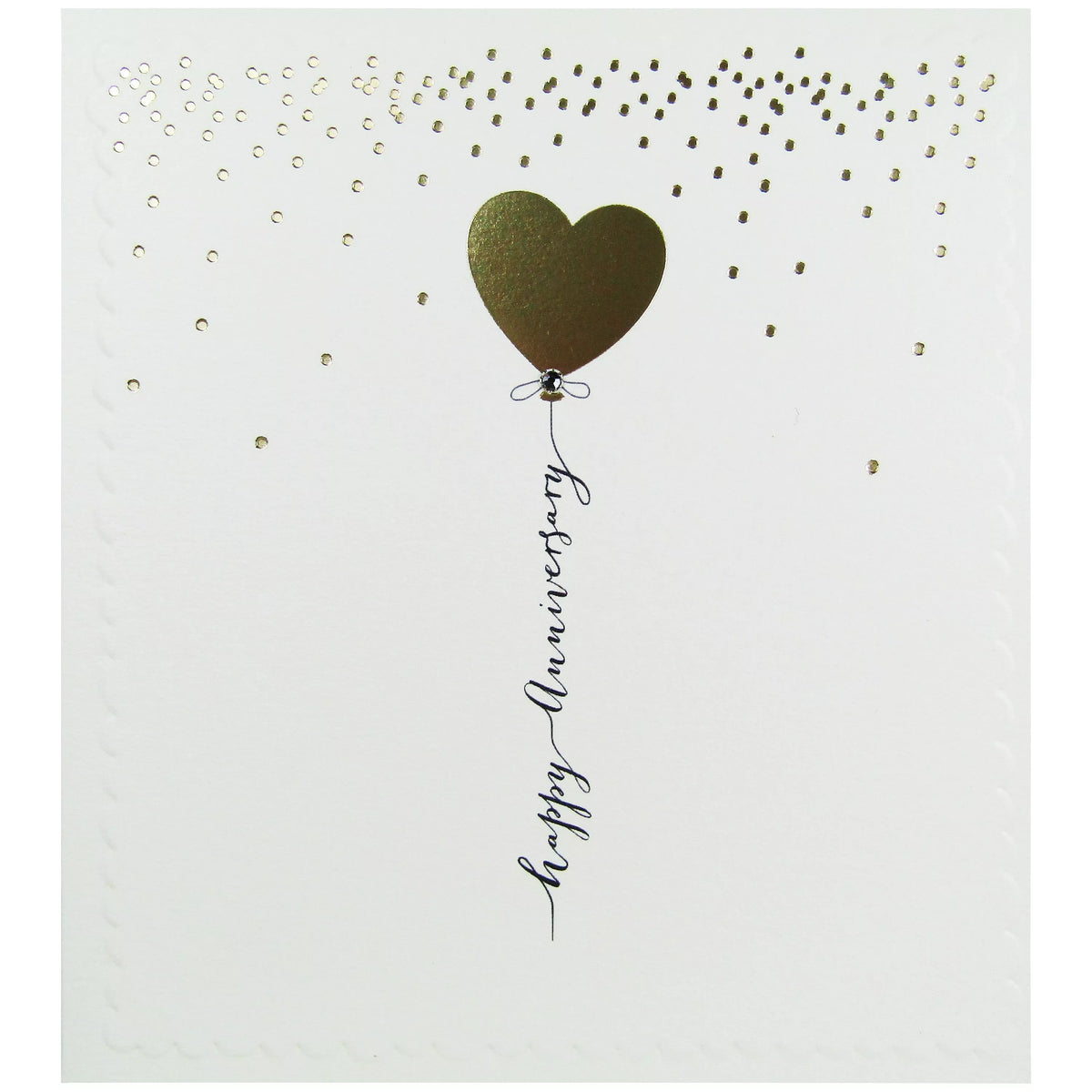 The Proper Mail Company anniversary balloon greeting card, UK version