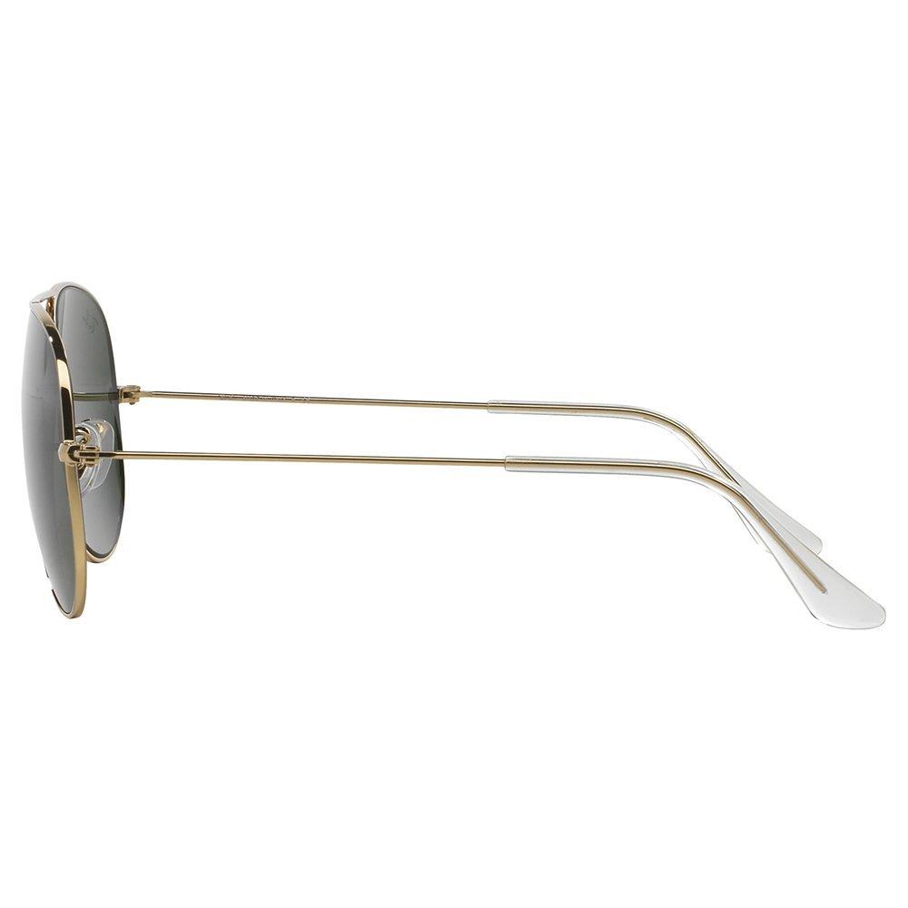 Ray-Ban RB3025 Aviator sunglasses black frame glass lenses, imported from the UK
