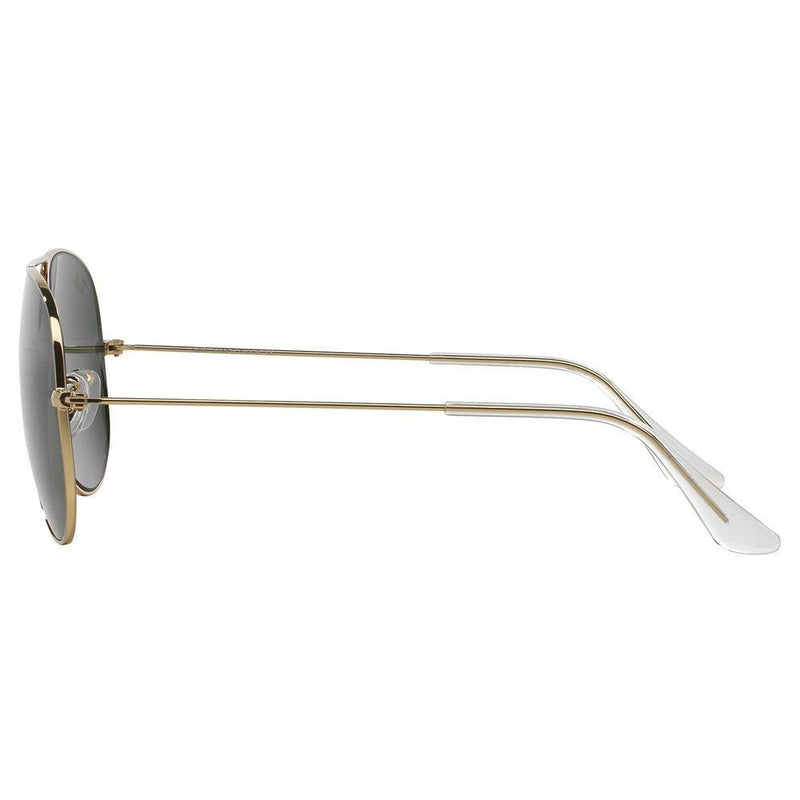 Ray-Ban RB3025 Aviator sunglasses black frame glass lenses, imported from the UK