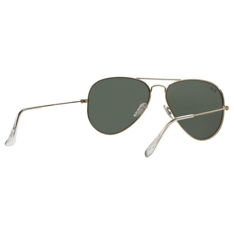 Ray-Ban RB3025 Aviator sunglasses black frame glass lenses, imported from the UK