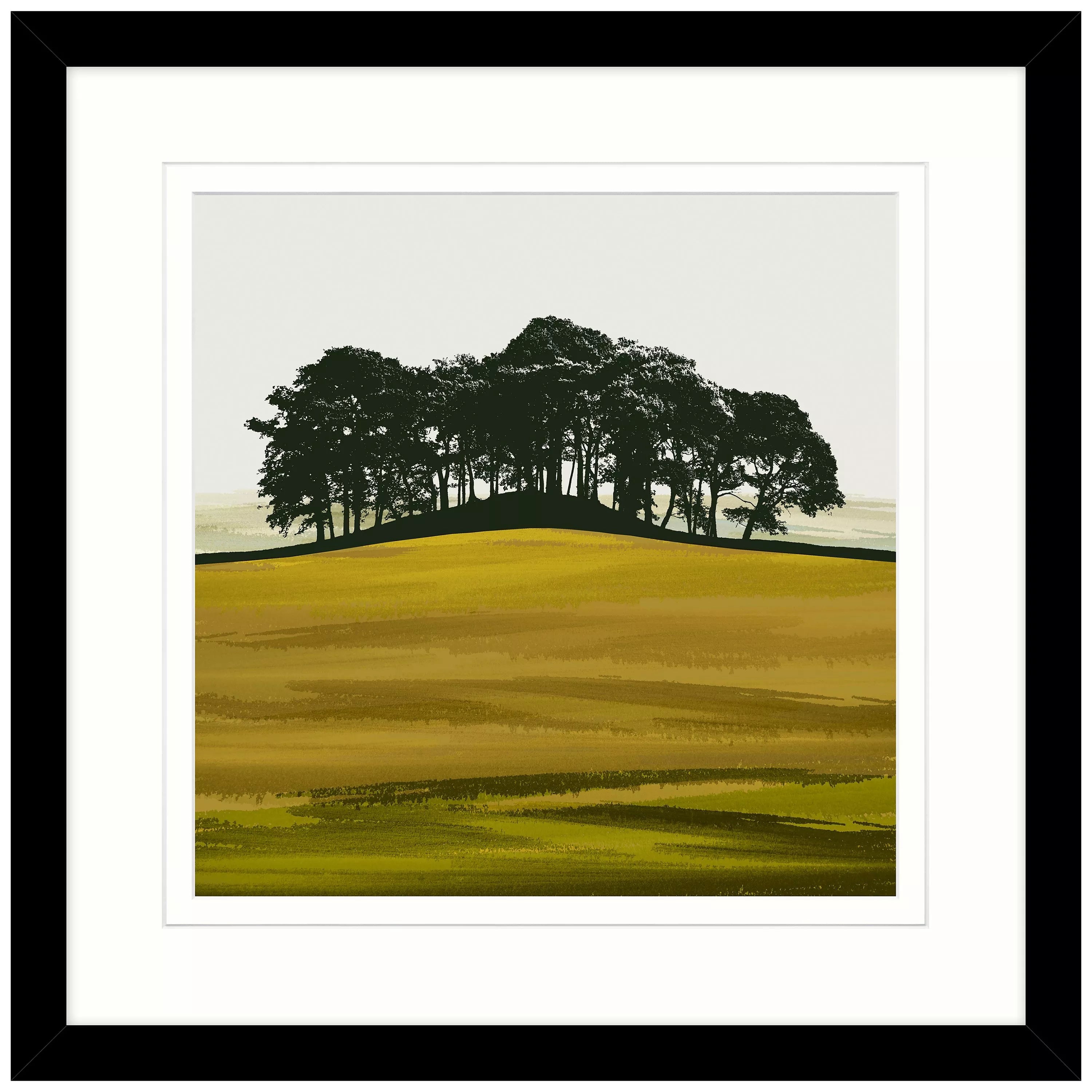 John Lewis Jacky Al-Samarraie Coupar Angus Perthshire framed print 54 x 54cm, UK version