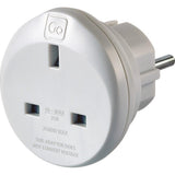 Go Travel UK-EU adaptor (British brand)