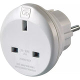 Go Travel UK-EU adaptor (British brand)
