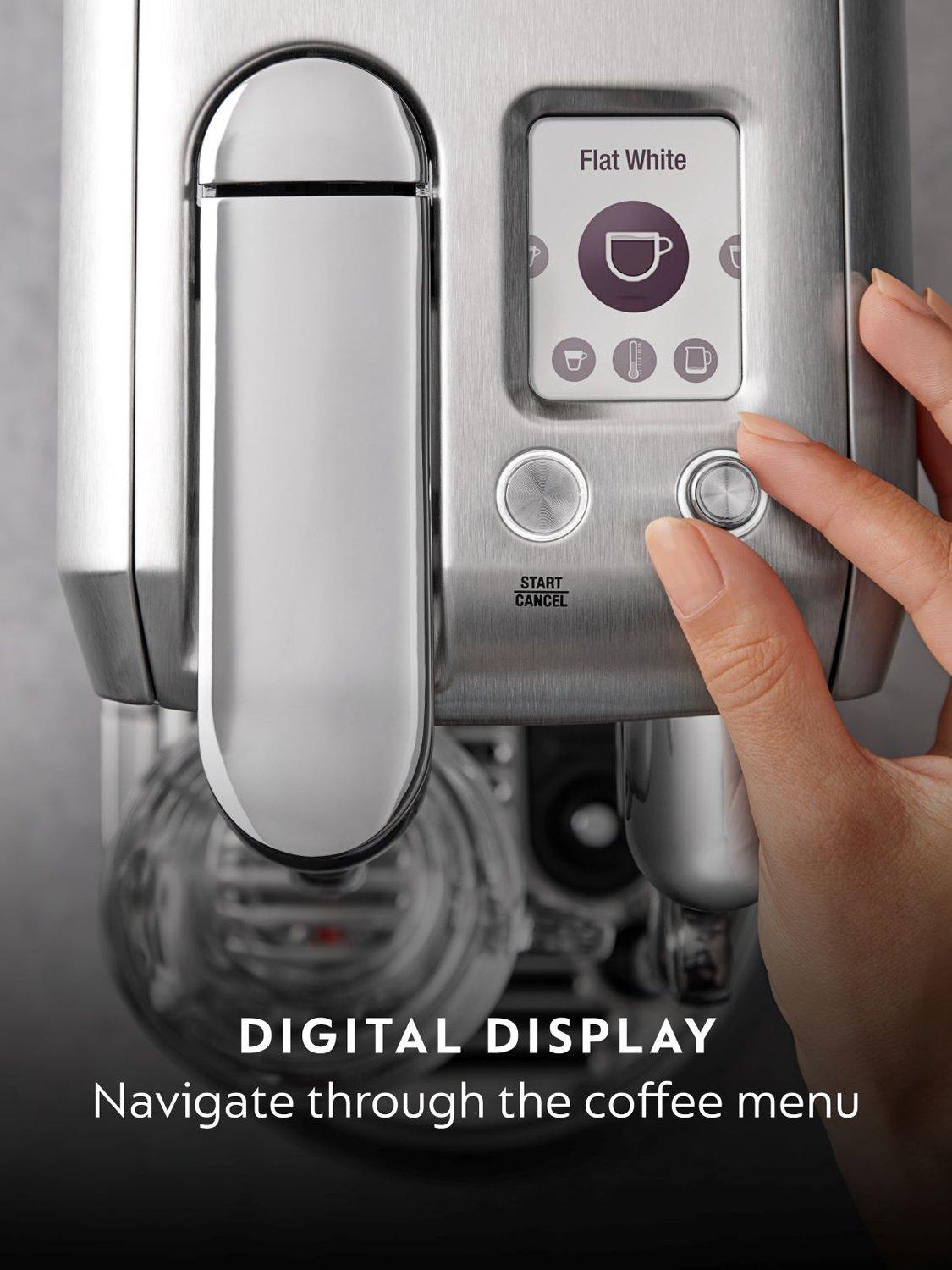 Sage Nespresso Creatista Plus coffee machine, imported from the UK