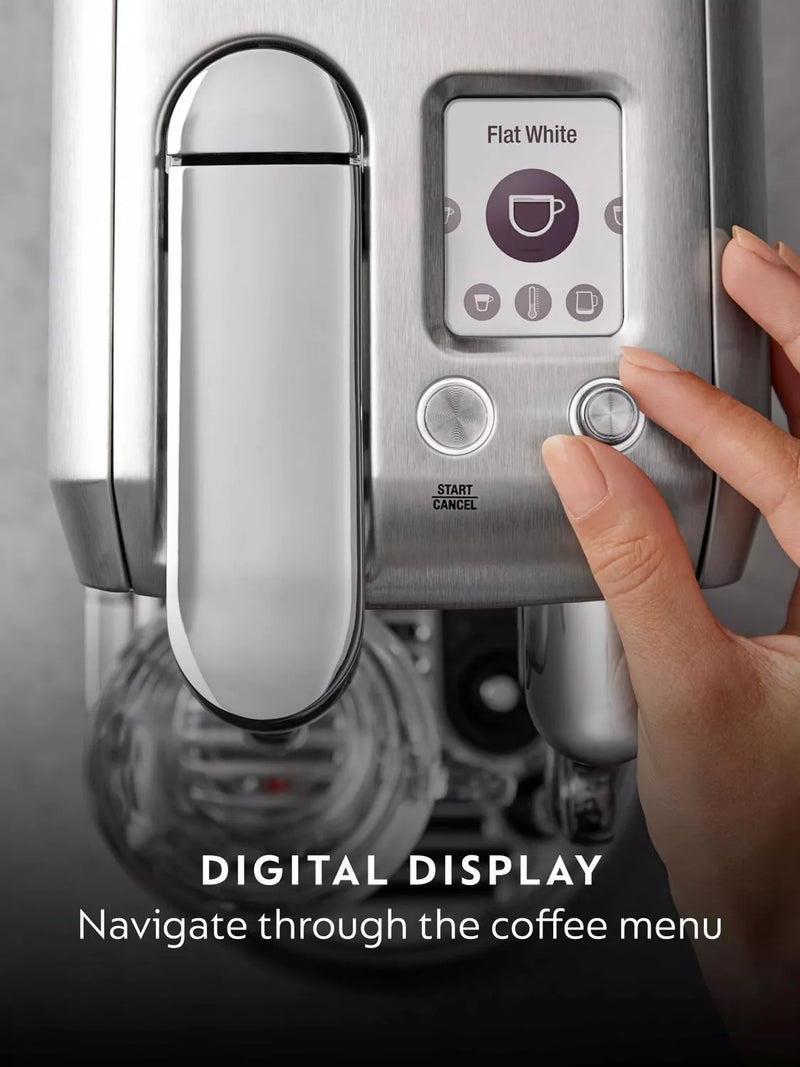 Sage Nespresso Creatista Plus coffee machine, imported from the UK