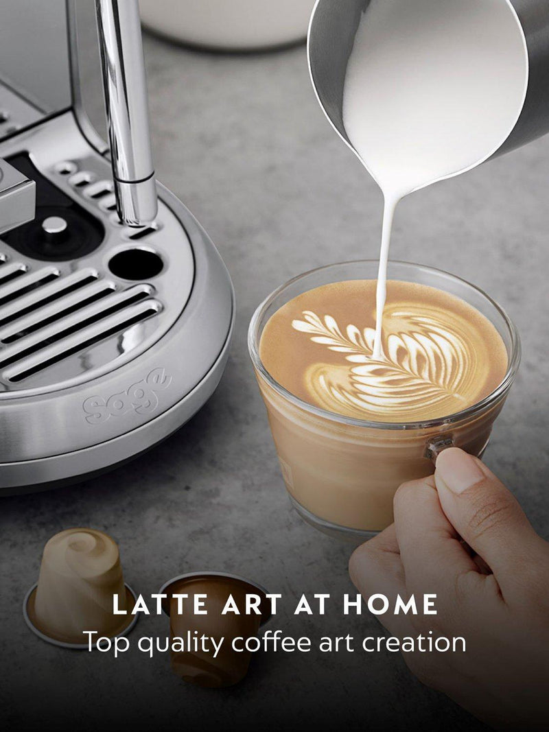 Sage Nespresso Creatista Plus coffee machine, imported from the UK