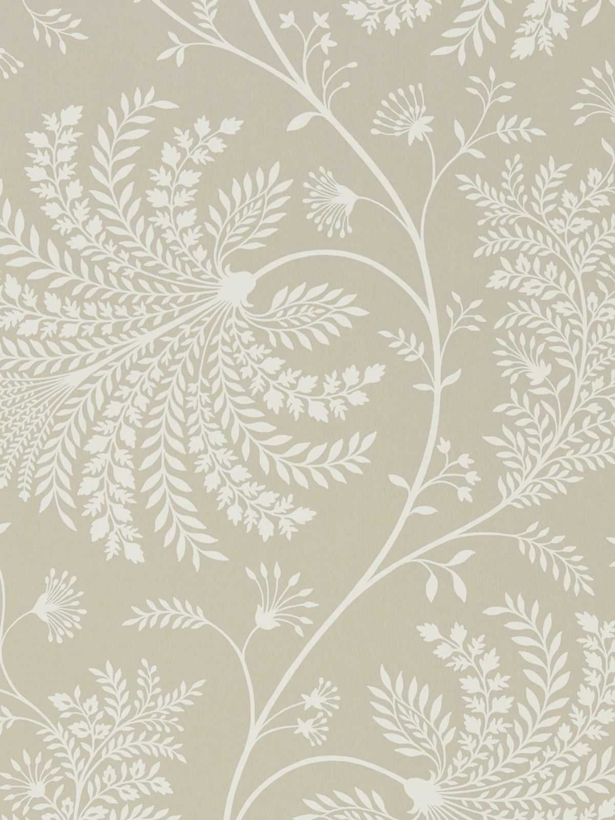 Sanderson Mapperton decorative wallpaper with Indienne pattern (British brand)