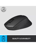 Logitech M330 Silent Plus wireless mouse, UK version