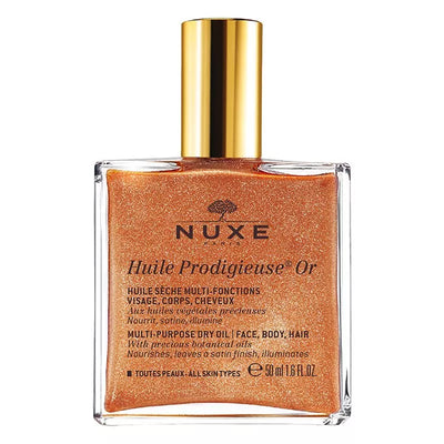 John Lewis NUXE Huile Prodigieuse® Or Golden Shimmer Multi-Purpose Dry Oil for Face, Body and Hair- Buy online at McGrocer