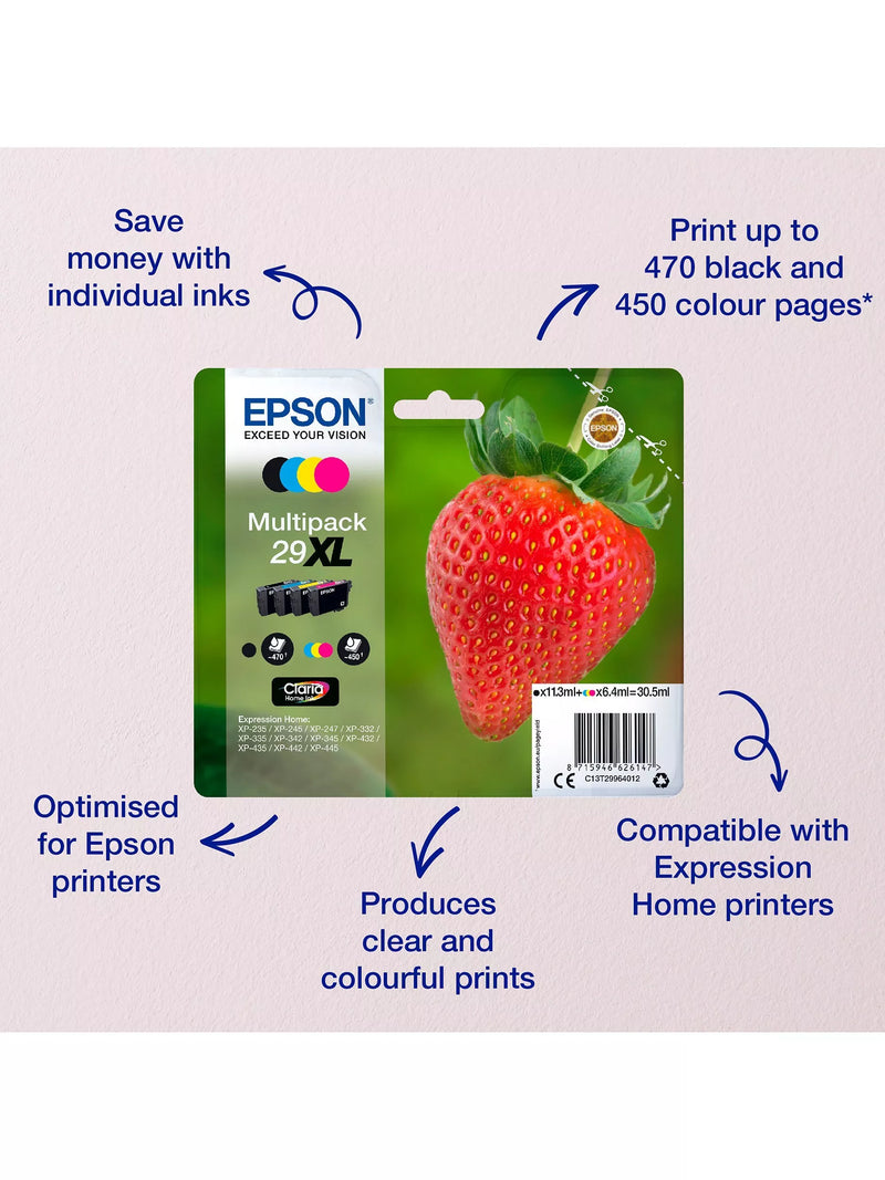 Epson T2981 black inkjet cartridge - British product