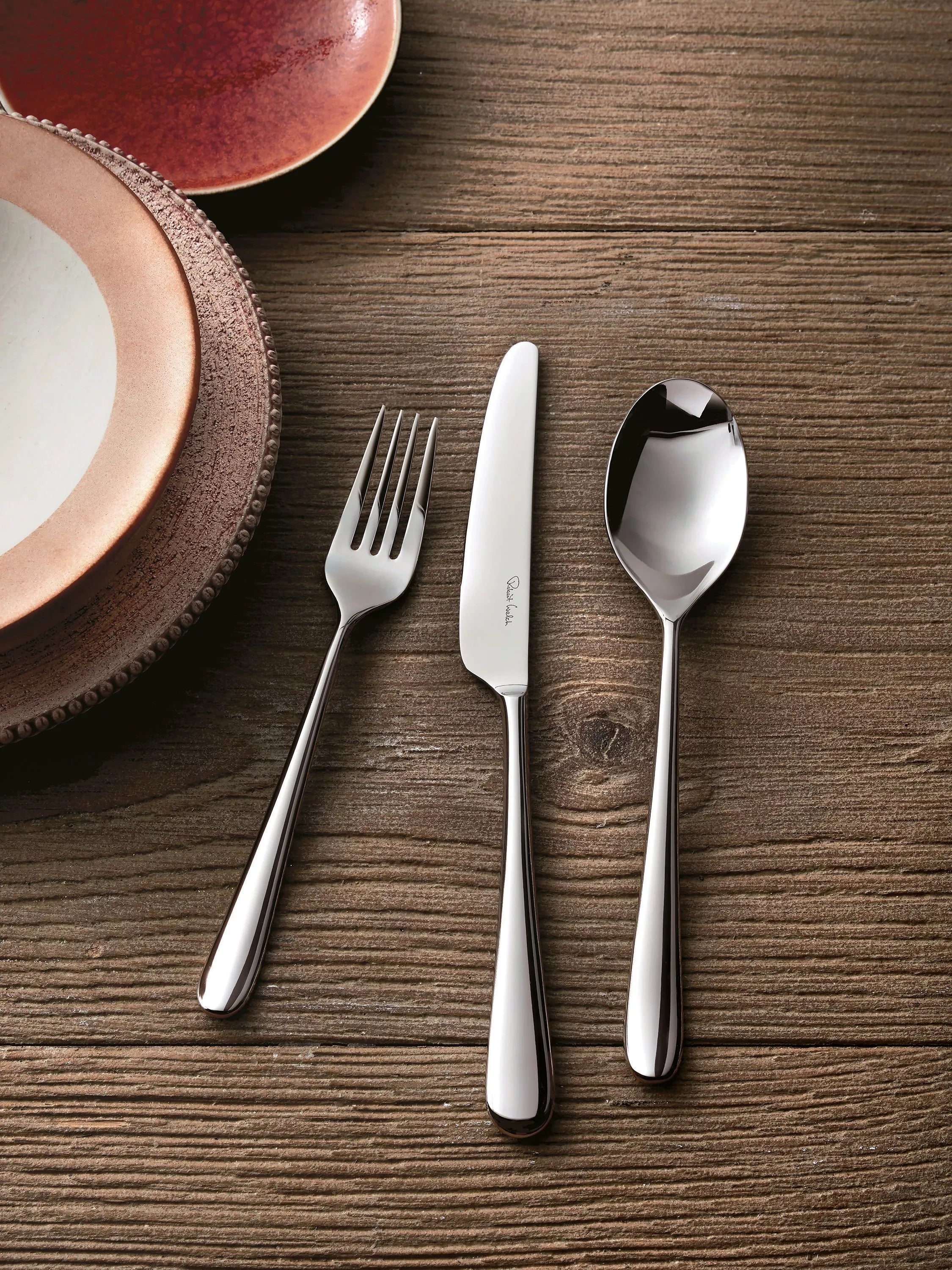 Robert Welch Kingham Bright cutlery set 24 piece - British product