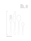 Robert Welch Kingham Bright cutlery set 24 piece - British product