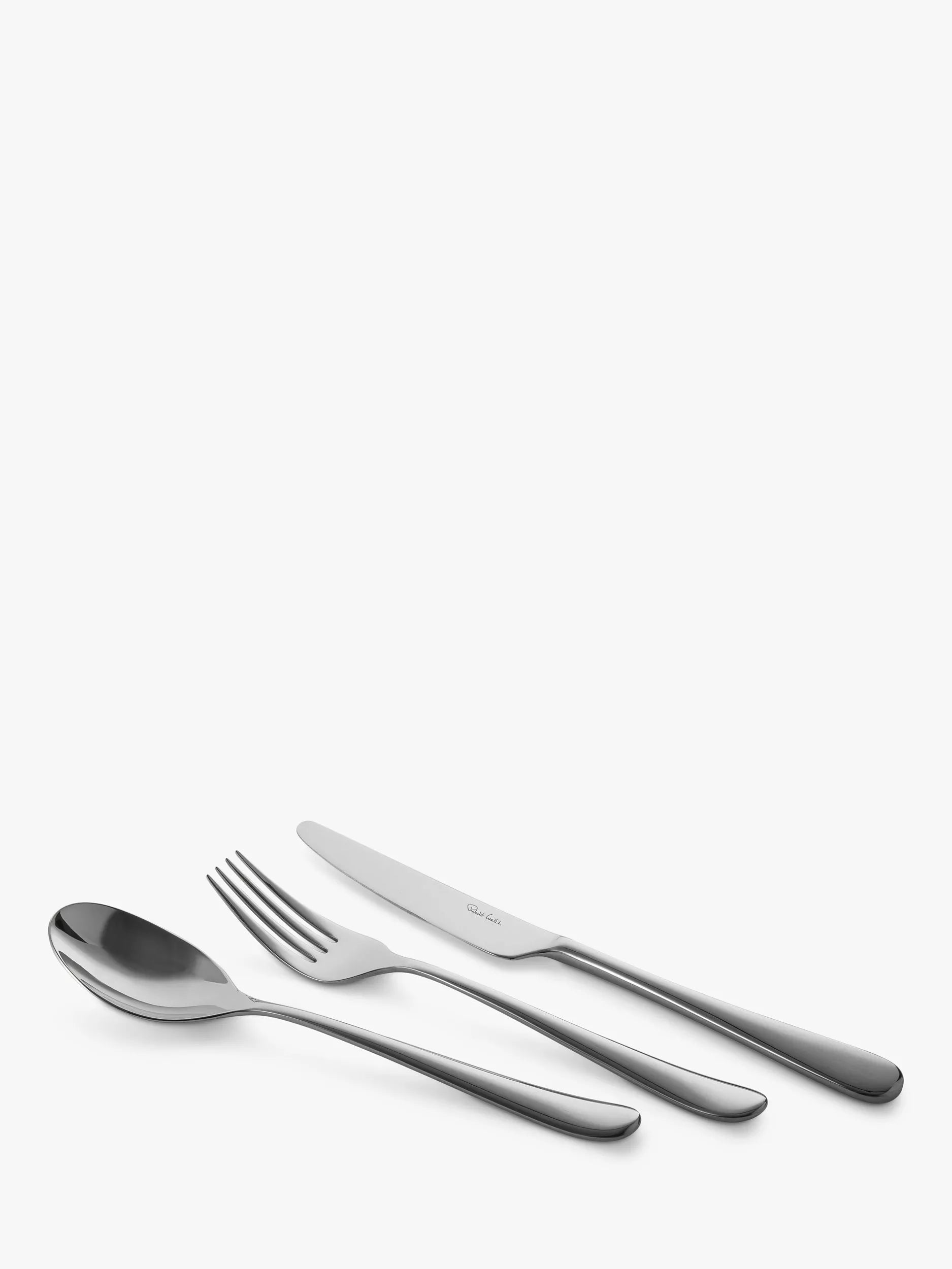 Robert Welch Kingham Bright cutlery set 42 piece, imported from the UK