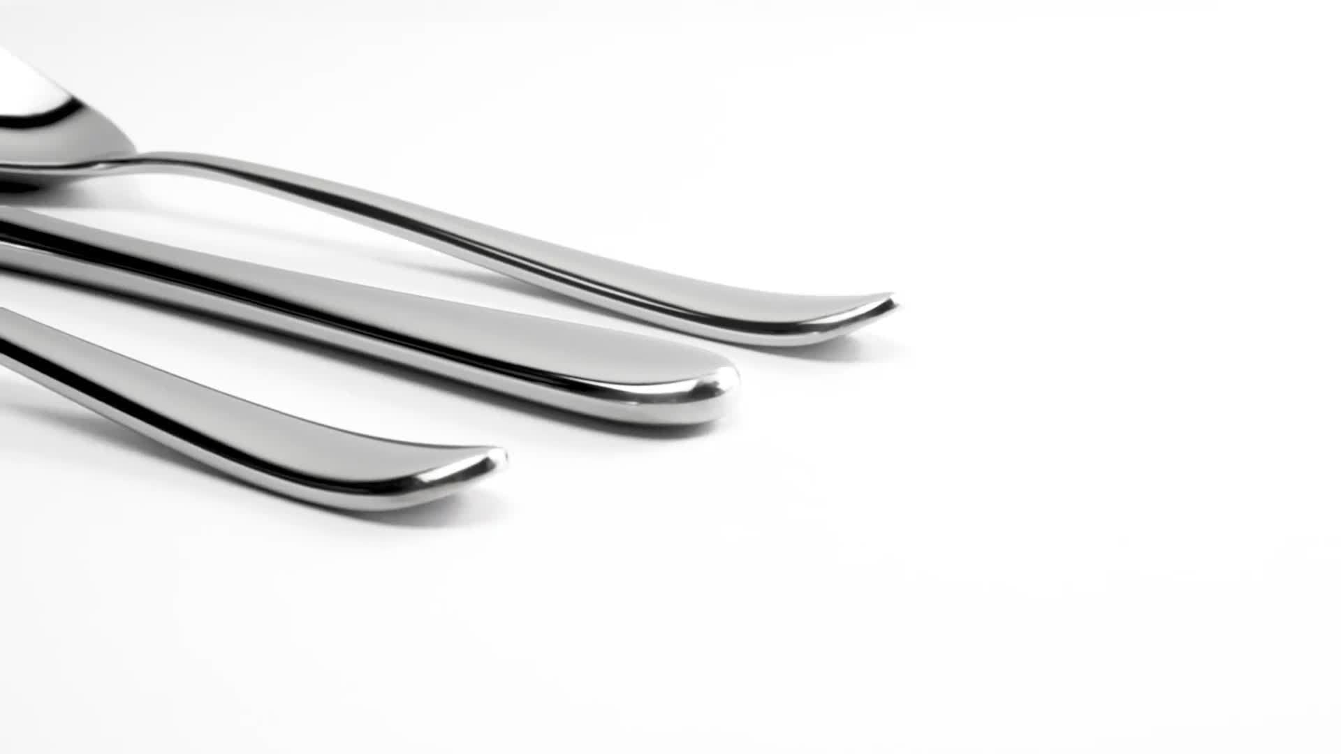 Robert Welch Kingham Bright cutlery set 42 piece, imported from the UK