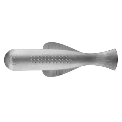 Edelstahl-Ingwer-Reibe mit ergonomischem Design